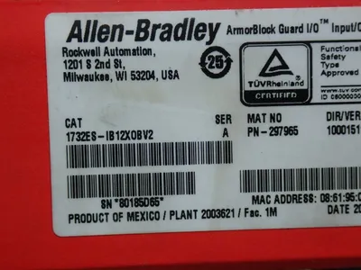 Used ALLEN BRADLEY 1732ESIB12XOBV2 Input / Output Modules | HGR 24 #733384