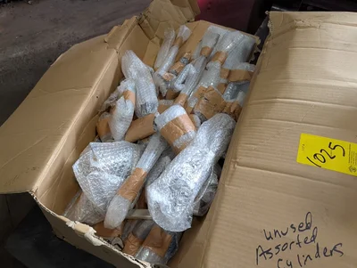 Assorted Cylinders W/ Contents (Unused)