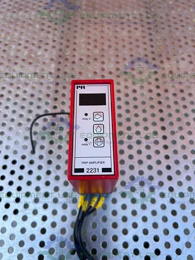 Used PR ELECTRONICS 2231 TRIP AMPLIFIER 24V W/ RELECO S3-B RELAY SOCKET Electronics & Components | Equipment Lab #486301