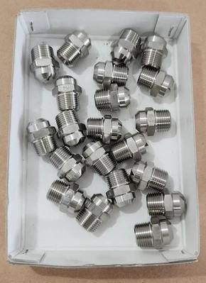 *NEW SURPLUS* [21] K-9 Stainless Steel Nozzle Brand ?? Flat Spray + Warranty!