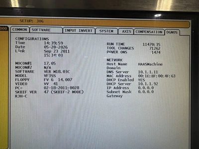 USED 2011 HAAS VF-3SS