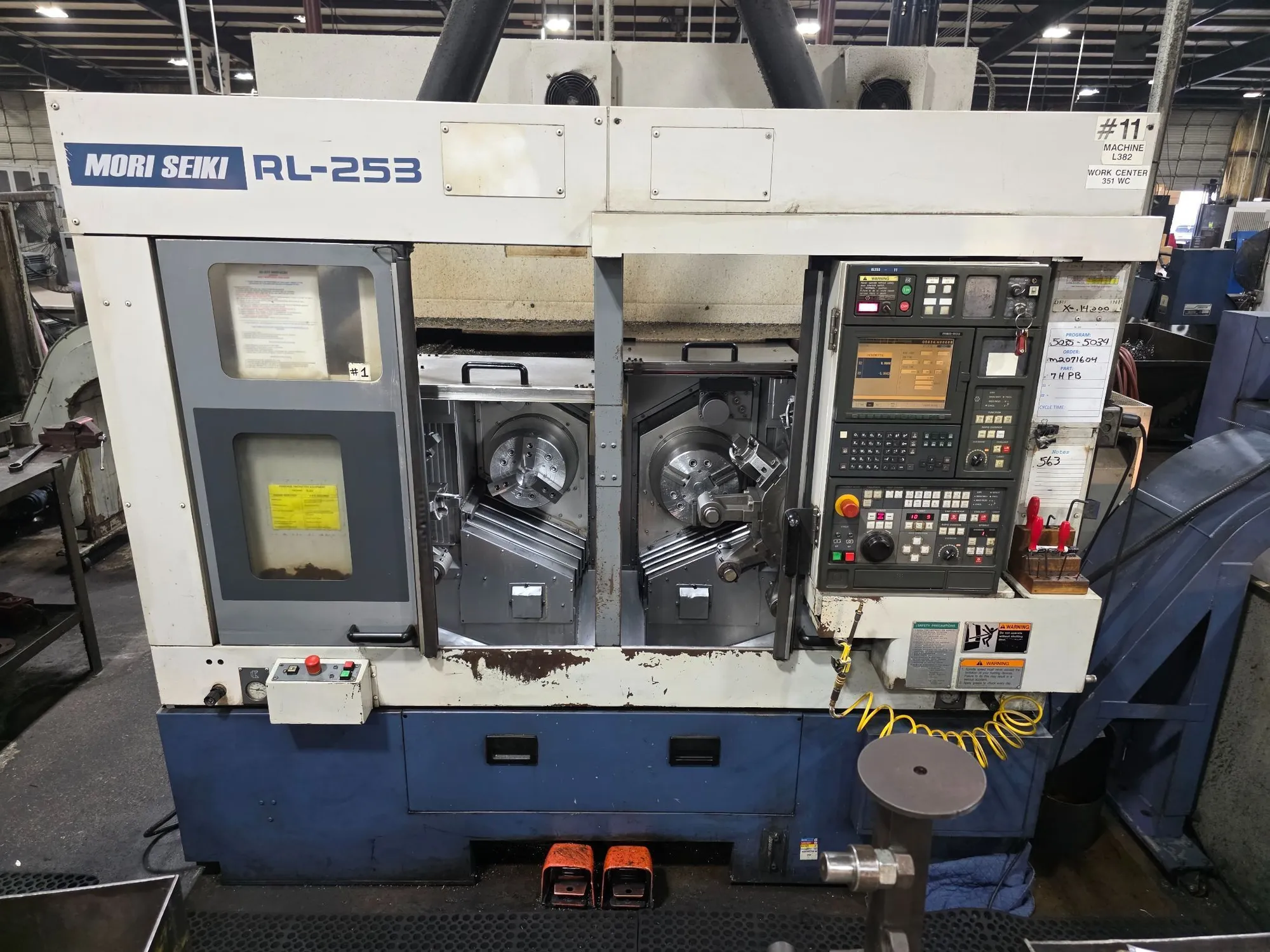 USED 2001 MORI SEIKI RL-253