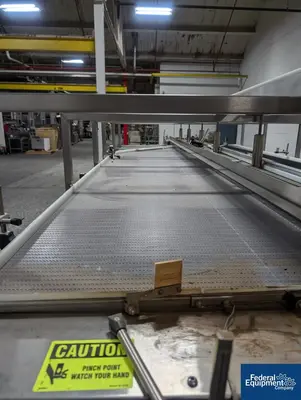 USED Barry Wehmiller 72" x 175" Accumulation Conveyor
