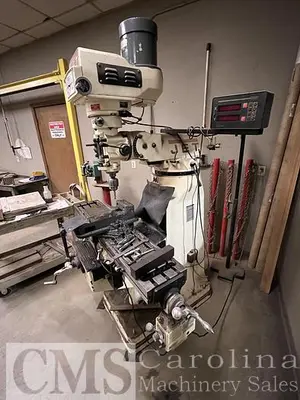 USED JET JTM-4VS VERTICAL MILLING MACHINE