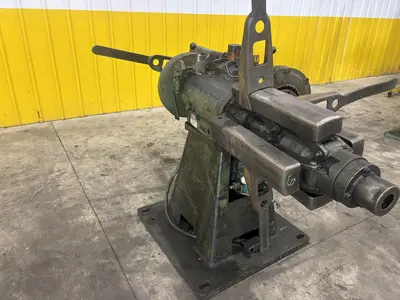 2,000 LBS X 12" LITTELL MODEL #20-12 DOUBLE END PULL OFF UNCOILER COIL REEL: STOCK #23711