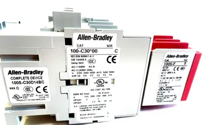ALLEN BRADLEY 100S-C30D14BC SAFETY CONTACTOR SER. C 100SC30D14BC NEW, SURPLUS