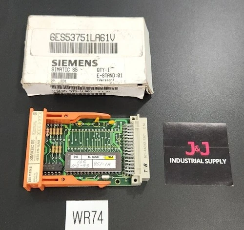 Used Siemens 6ES5 375-1LA61 PLC Processors Indiana US | J&J Industrial Supply #539956