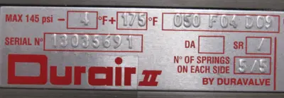 NEW DURAVALVE AS7212MC ACTUATOR VALVE 1/2" 3M310 AP050ABSR5