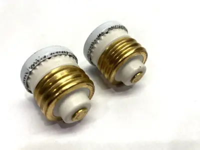 USED BUSSMANN TIME DELAY PLUG FUSE 125VAC 25A LOT OF 2