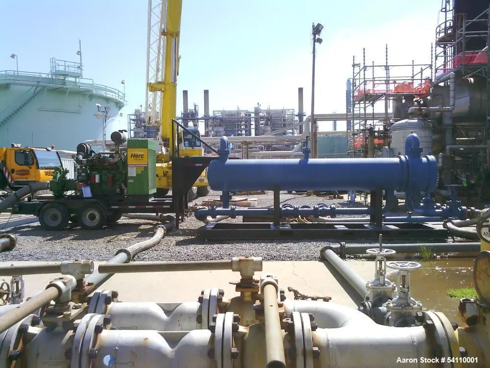 Used Gulf Coast Exchanger Shell & Tube Heat Exchanger | 1733 Sq. Ft. | 300 PSI | U-Tube | 2017