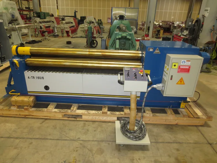 LEMAS 4-TR 160/6 Plate Bending Rolls including Pinch (Equipt) | Fahey Machinery Co., Inc.