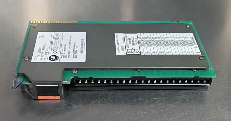 Used Allen Bradley Allen Bradley 1771-OAD PLC 5 AC Output 1771-0AD 1771OAD PLC Input & Output | Palmetto Automation #1154375