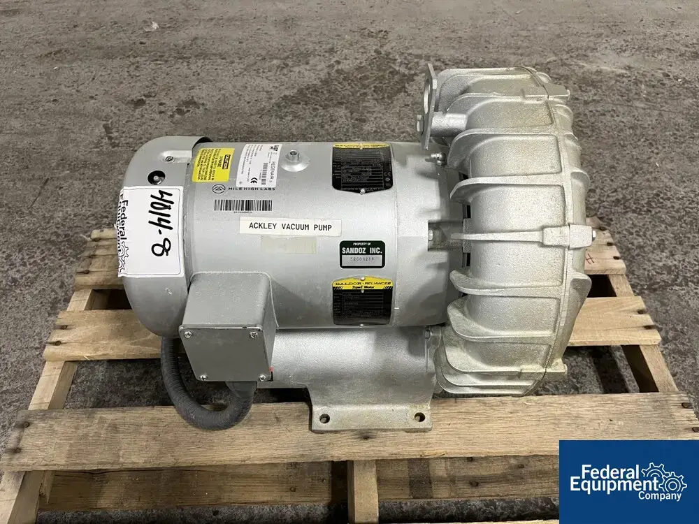 USED Gast 4.5 HP Gast RegenAir Blower