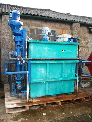 2,000L TMI Autofloc feed & Mixing station