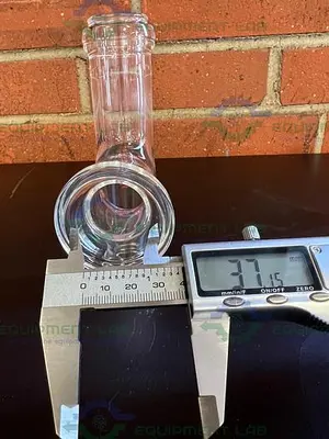 USED BUCHI AG BOROSILICATGLAS 3.3 KATALOG 8801 TEE FITTING 31MM X 50MM X 50MM