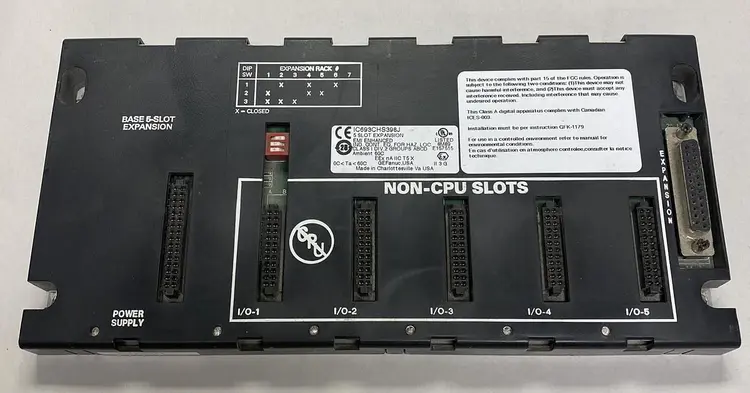 Used GE FANUC IC693CHS398J I/O Boards & Replacement Parts | Surplus Asset Holdings #1217733