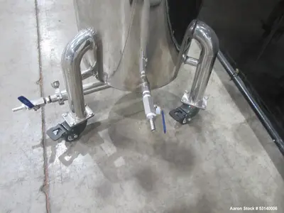 Lot of (2) Used USA Lab 100LB Jacketed Tanks – 304 Stainless Steel, 60L Capacity