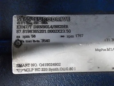 Sew 2 Hp Gear Drive