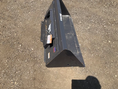 New old stock Paladin 44” smooth bucket for a mini skid steer, welded on cutting edge, mini skid ste...