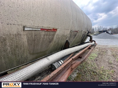 Used 1988 FRUEHAUF 7000 TANKER Tanker Trailers New Jersey US | Proxy Equipment #1377945