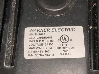 New | in-Stock WARNER ELECTRIC 5370273203 Motors (misc) Ohio US | HGR 24 #1279205