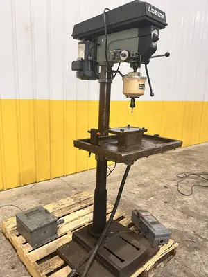 16" DELTA MODEL #17-900 SINGLE SPINDLE DRILL WITH TAPPING HEAD: STOCK #23263
