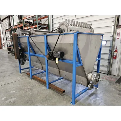 Used Lump breaker Dewatering Screw Settling Solid Liquid Separation Tank