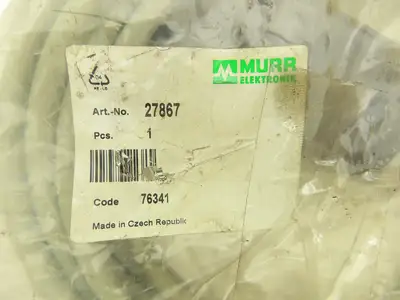 Murr Elektronik 27867 Connector Sensor M12 Distribution Box 8-Way 10M Cable
