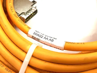 USED BOSCH REXROTH MOTOR ENCODER POWER CABLE RG2-002ABB-NN-030,0