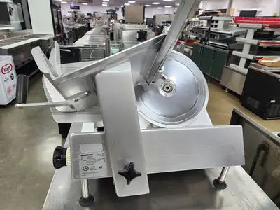 Used Bizerba Used 12" Bizerba SE12 Manual Gravity Feed Deli Meat Slicer 120V Slicers / Dicers / Cutters Illinois US | Falcon Restaurant Supply #1376806