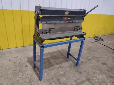 40" WELBILT HAND PRESS BRAKE & SHEET ROLLER: YOBRO #25208