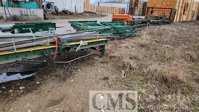 USED CUSTOM BUILT PALLET CONVEYOR LINE
