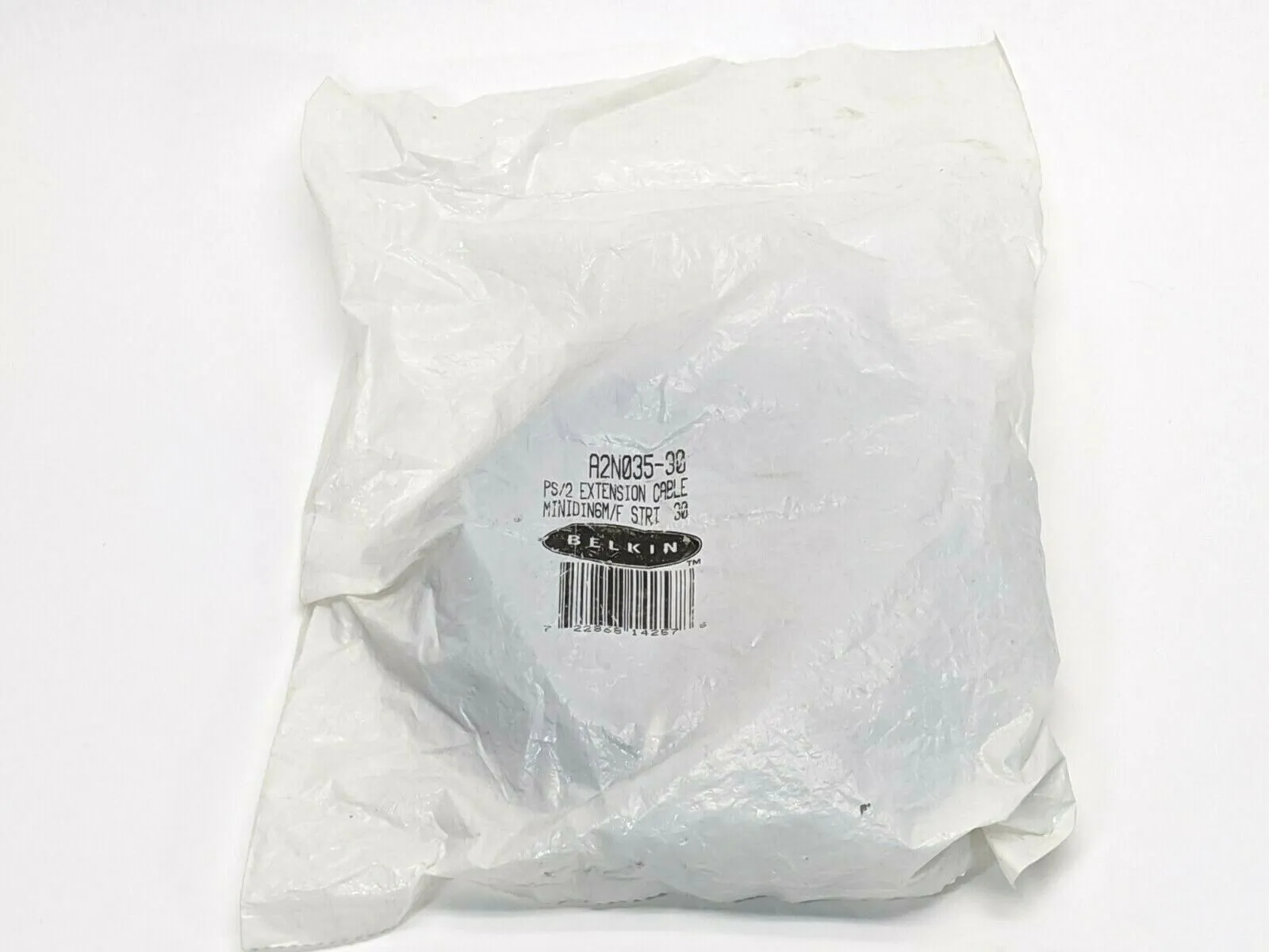 A2N035-30 PS/2 | Belkin  Extension Cable MINIDIN6M/F STRT 30 - New