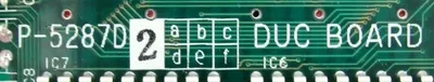 NEW ISHIDA P-5287D2 DUC BOARD P5287D2
