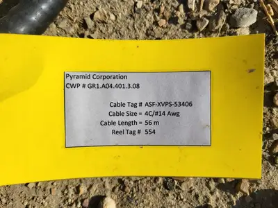 USED BELDEN-G C5502