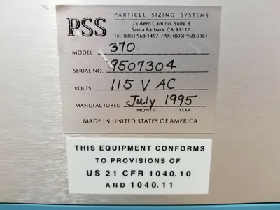 Used _UNKNOWN_ NICOMP Particle Counters West Virginia US | Cooper Industries #1409296