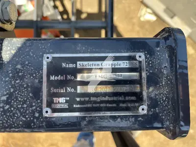 New | in-Stock 2026 TMG TMG-SG72 Root Grapples California US | Lillo Machinery #1458284