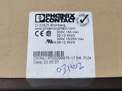 NEW PHOENIX CONTACT UKK 5-MTK-P/P
