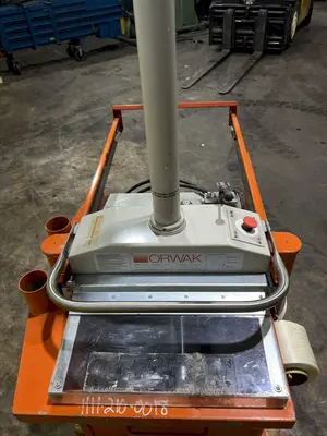 20" X 20" X 28" ORWAK  MODEL #5031-E HYDRAULIC VERTICAL COMPACTOR / BALER: STOCK #16758
