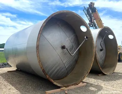 Used Paul Mueller Company, 15,700 Gallon Food Grade Storage Tank