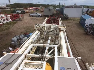 USED IDECO RAMBLER H-35 OILFIELD WORKOVER RIG / SERVICE RIG / PULLING UNIT
