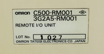 USED OMRON C500-RM001