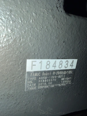 USED 2016 FANUC FANUC R-2000iB/185L + R-30iB