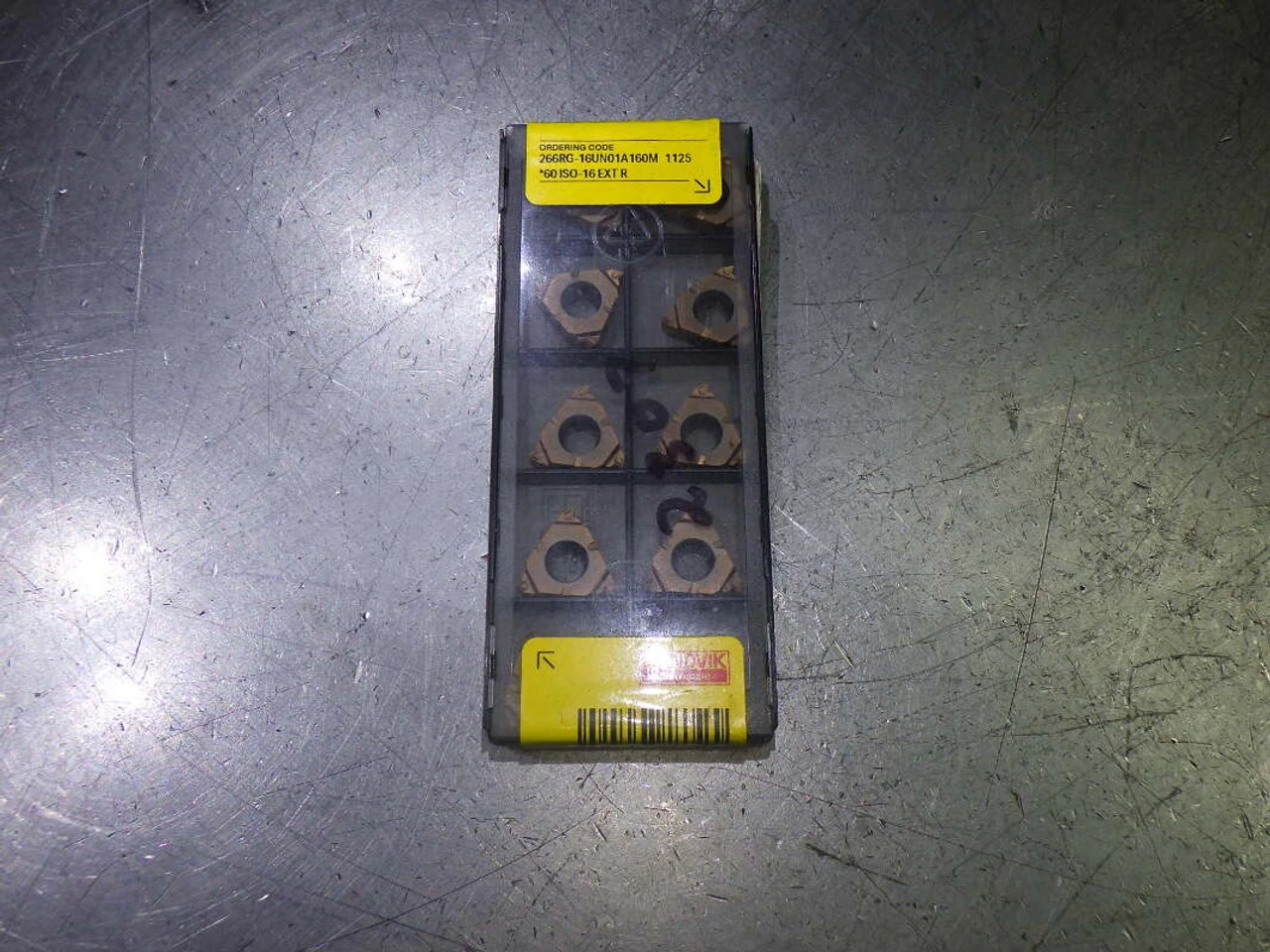Sandvik Carbide Threading Inserts QTY10 266RG-16UN01A160M 1125 (LOC2794A)
