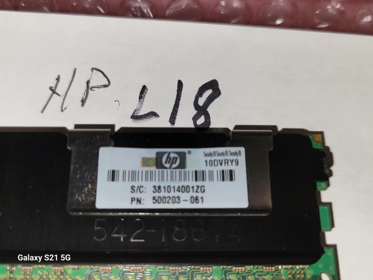 New | in-Stock HP MT36JSZF51272PZ Memory Arizona US | ASSET CONVERSION SPECIALISTS, INC. #319989