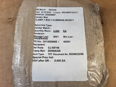 NEW CUMMINS 3633971