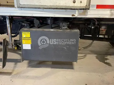 USED SHRED-TECH 25GT SHREDDER WITH CART TIPPER