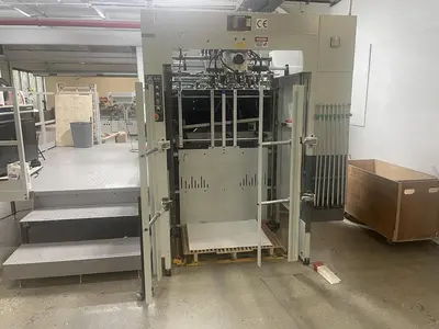 USED 2019 BRAUSSE 1050SE AUTOMATIC DIE CUTTER W/ STRIPPING