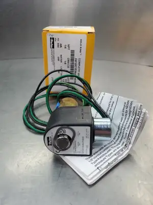 Parker 04F20C1E08ACF4E05 (110/120VAC) Gold Ring Solenoid Valve. 6E-13