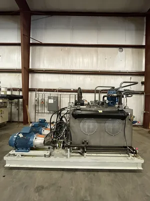Bosch Rexroth 500 Gallon Stainless Steel Hydraulic Power Unit